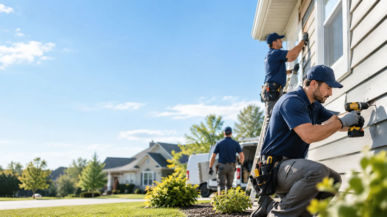Siding Repair Vs Replacement in Wilberforce, OH